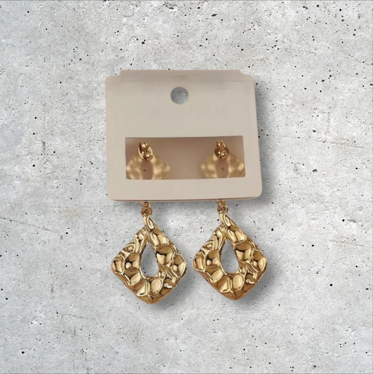 Brincos banhados a ouro com esmalte colorido, aço inoxidável novo – photo 7